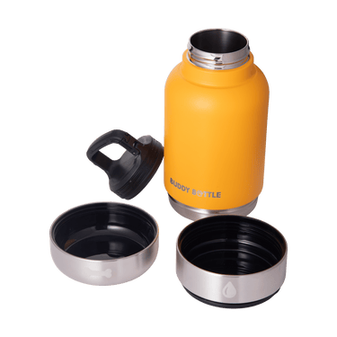 SUNSHINE SNOUT - 3 in 1 Portable Travel Water Buddy Bottle For Dogs - BUDDYBOTTLE